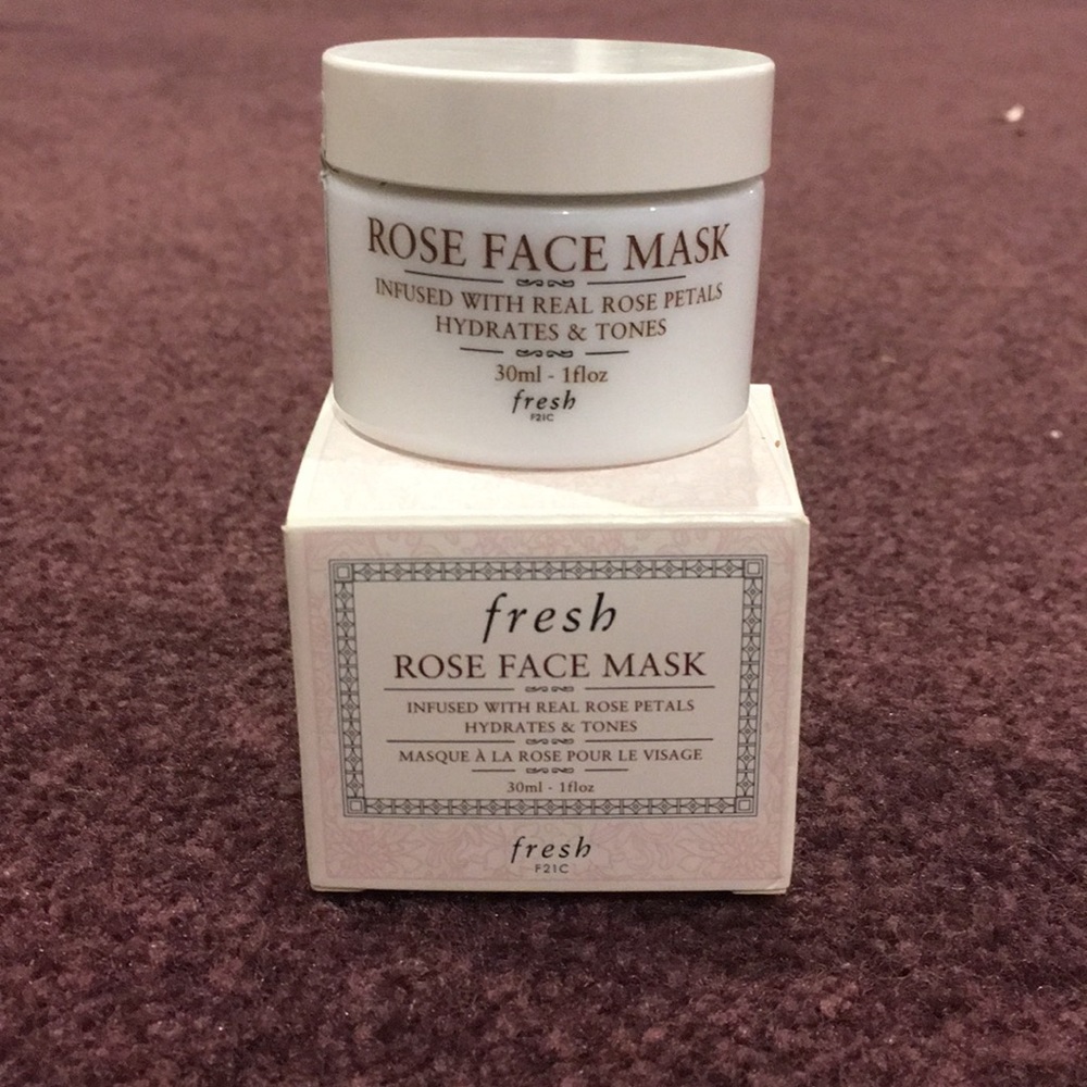Fresh Rose face mask!